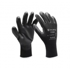 Рукавиці захисні з поліуретановим покриттям SPEC-PU-BLACK, пара, розмір 8